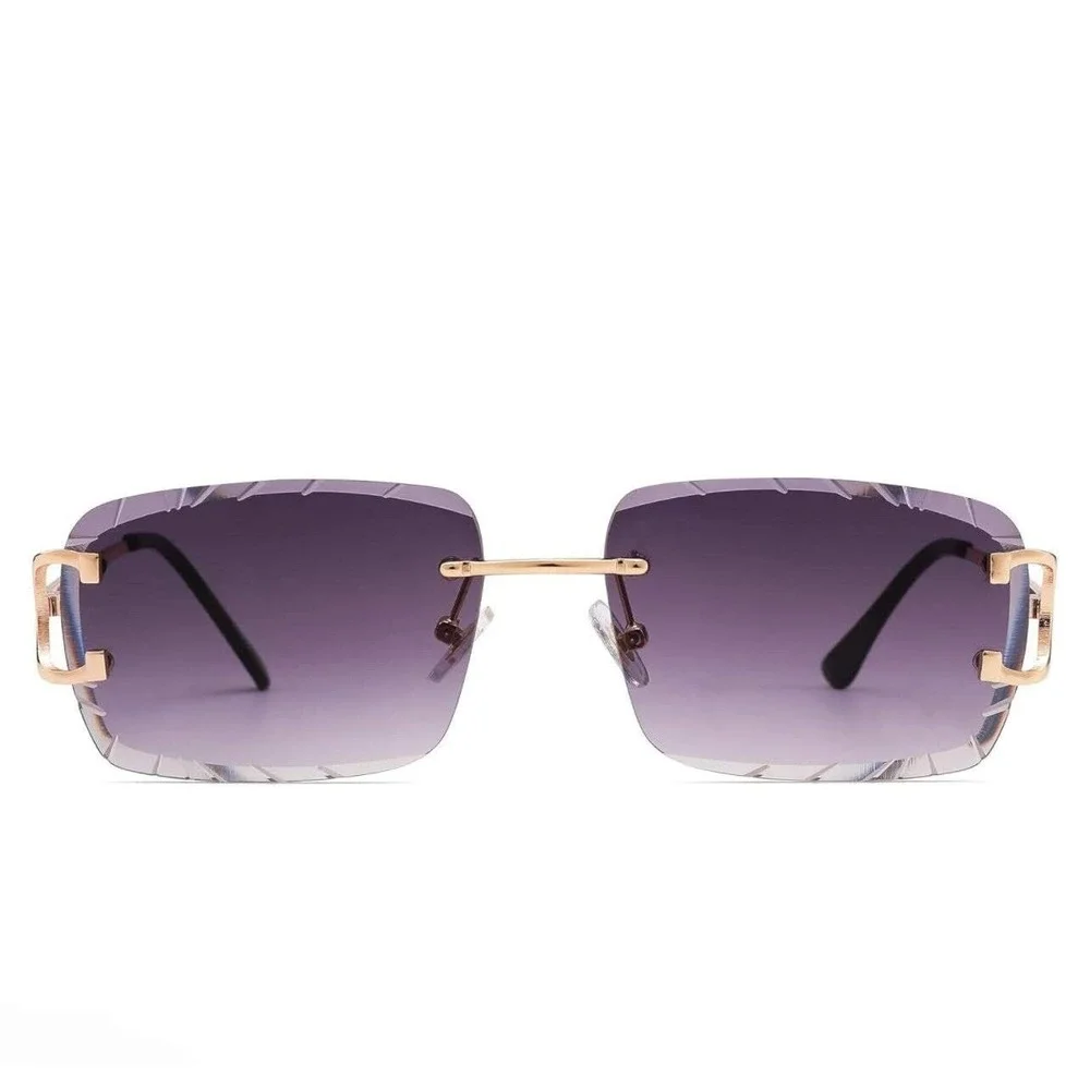 Fashion Square Black‎ Lens Luxury Wear Shades Hip Hop New Sunglasses Women Ladys